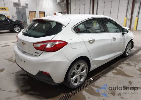 2018 Chevrolet Cruze Premier Auto из США, поврежденный, VIN 3G1BF6SM5JS639794